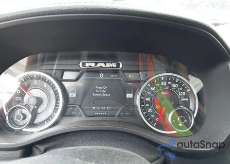 2019 Ram 1500 Laramie 4X4 5'7 Box из США, поврежденный, VIN 1C6SRFJT7KN589717